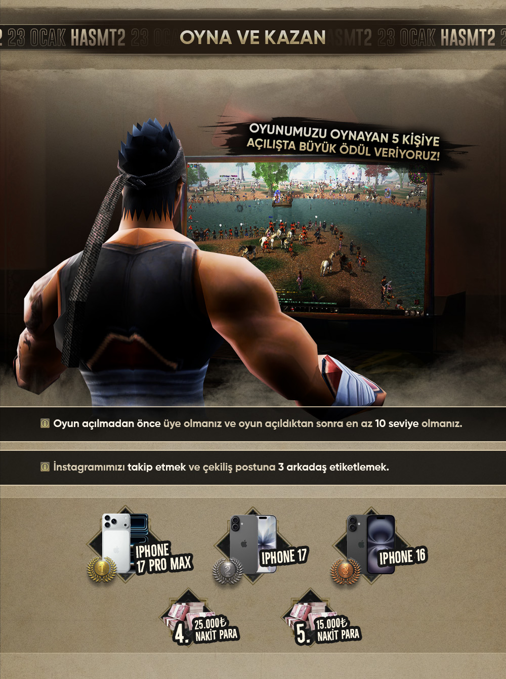 HasMt2 | 1-99 Emek &  23 Ocak 21.00